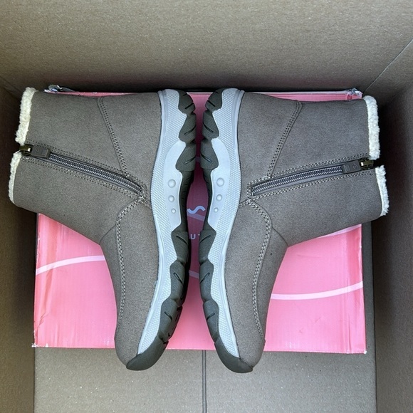 Easy Spirit Womens Toby2 Water Resistant Flat Heel Winter Boots - Picture 4 of 6